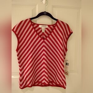 NWT Jones New York Sleek Tank Pink